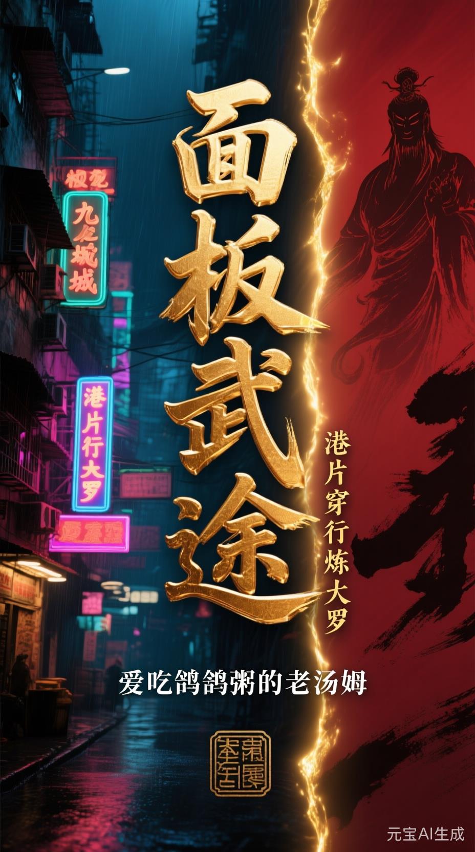 面板武途：港片穿行炼大罗