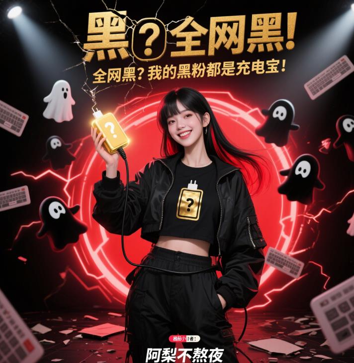 全网黑？我的黑粉都是充电宝！